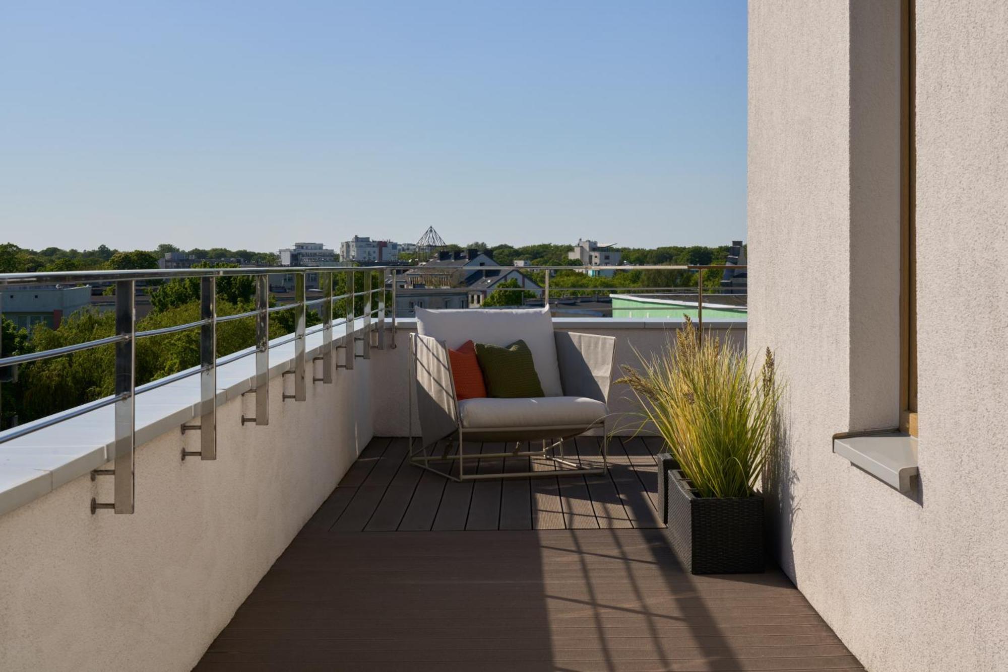 Apartament Z Tarasem Panorama Kołobrzeg Exteriör bild