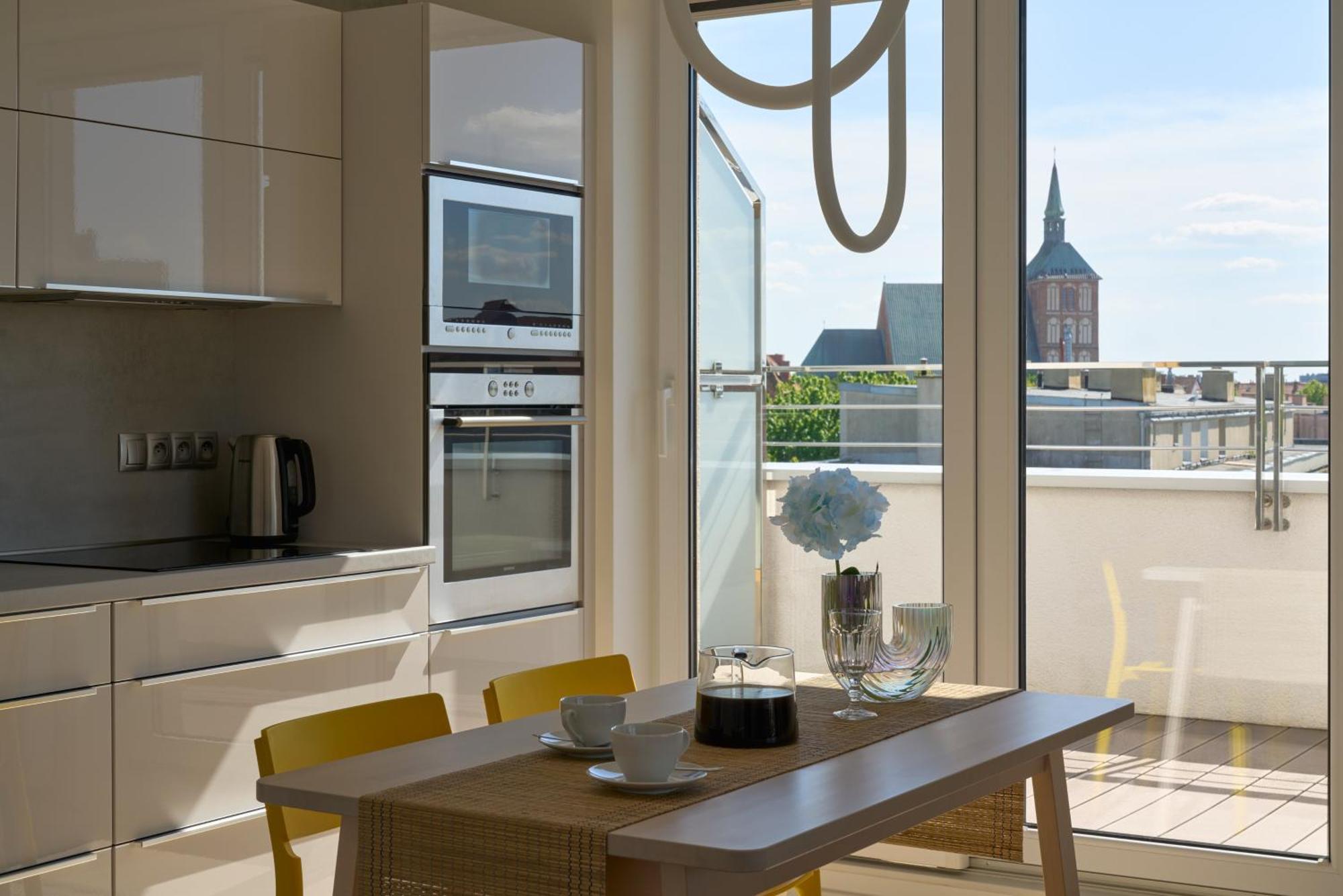 Apartament Z Tarasem Panorama Kołobrzeg Exteriör bild